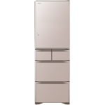 Hitachi 日立 R-G420KHL-XPN 305公升 五門雪櫃 (晶亮香檳金) (左門鉸) (包拆箱埋位)